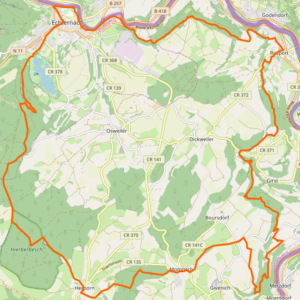 Mullerthal_Trail_Route