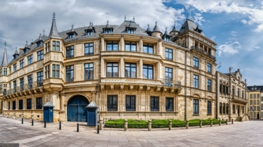 The grand ducal palace featured