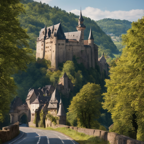 how to get to vianden castle